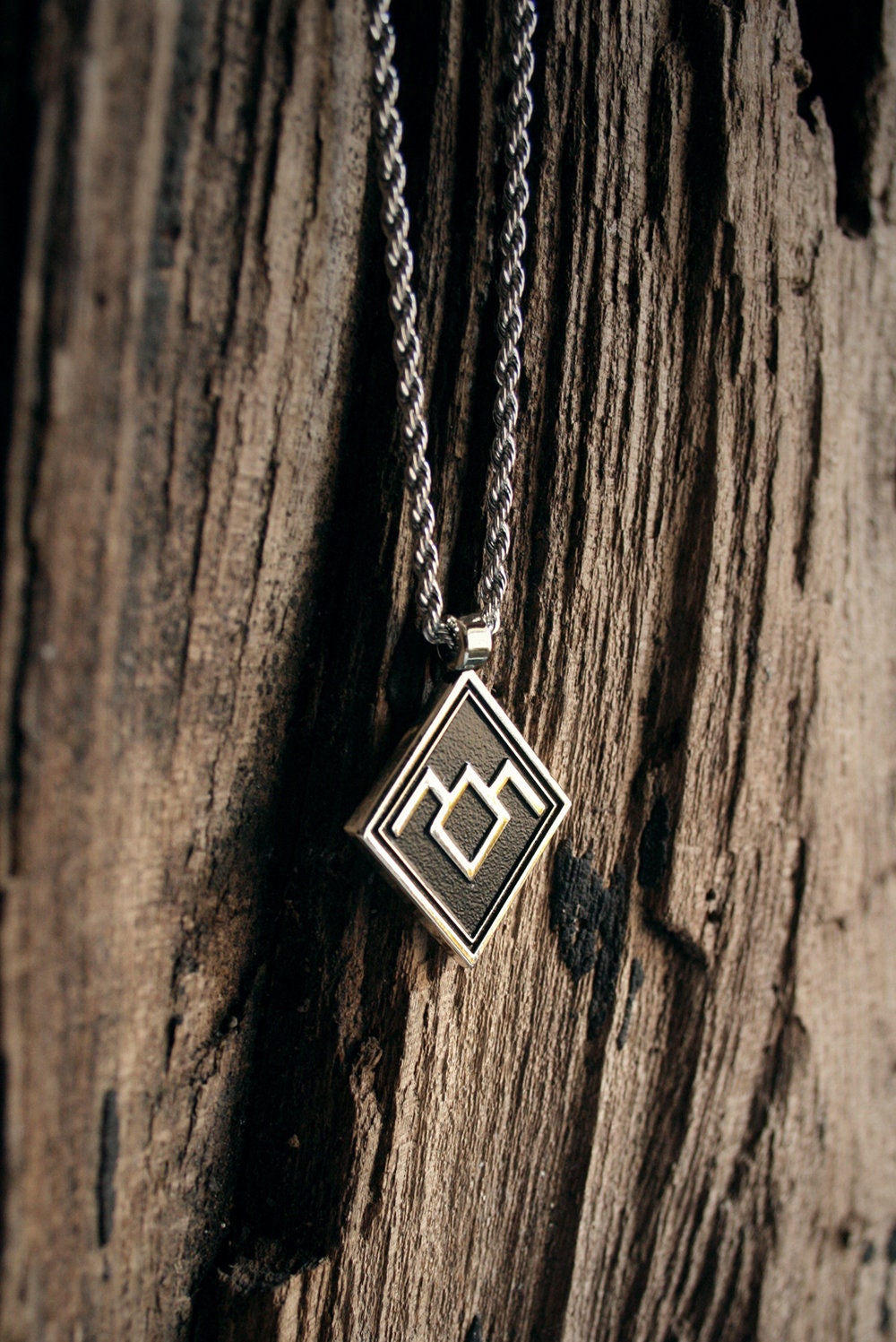Black Lodge pendant, medallion - NECKLACE