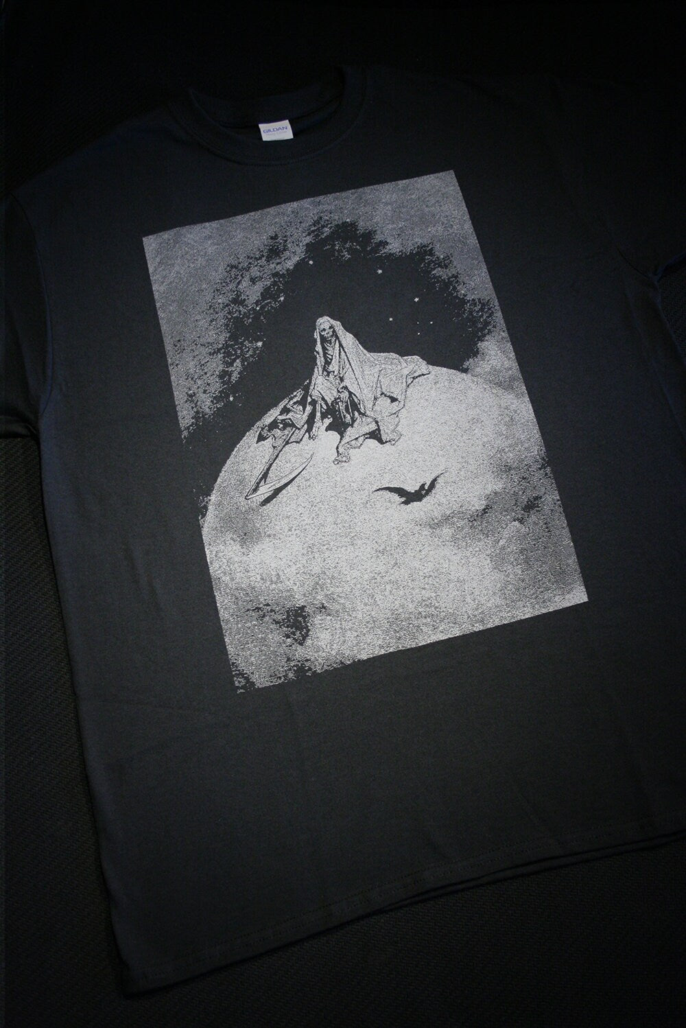 Death and the Raven, Gustave Dore illustration - T-shirt