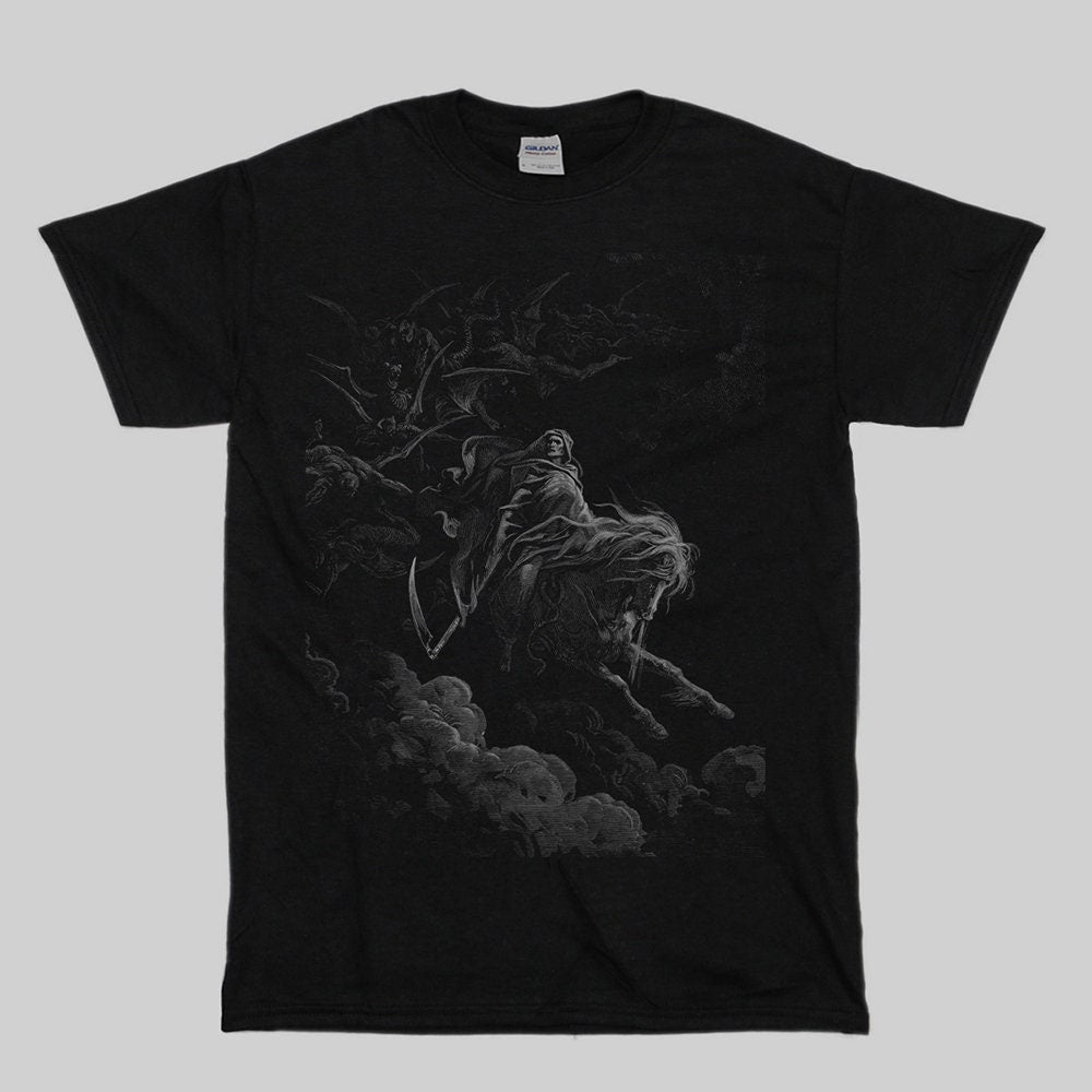 DEATH, Gustave Dore illustration - T-shirt