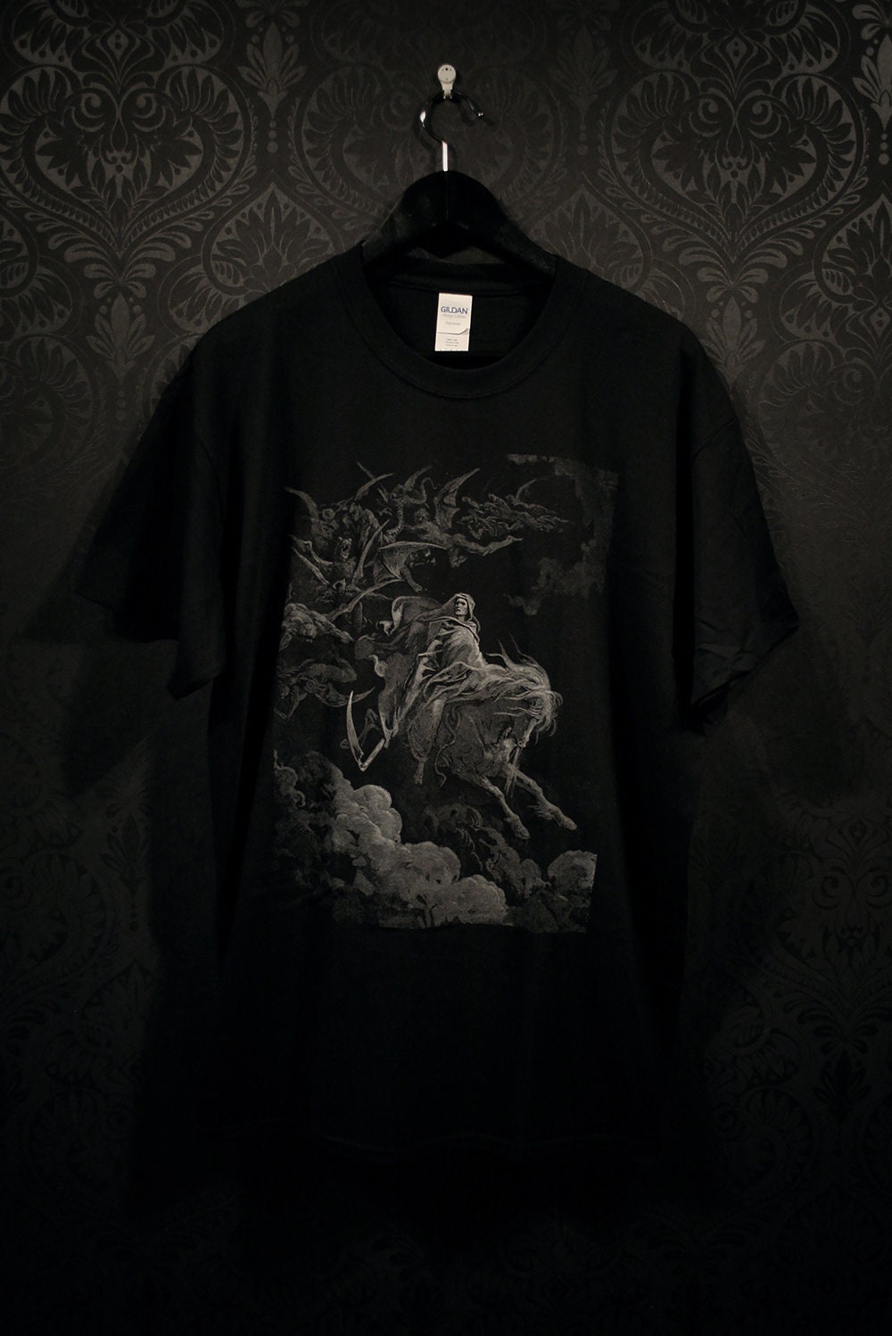 DEATH, Gustave Dore illustration - T-shirt