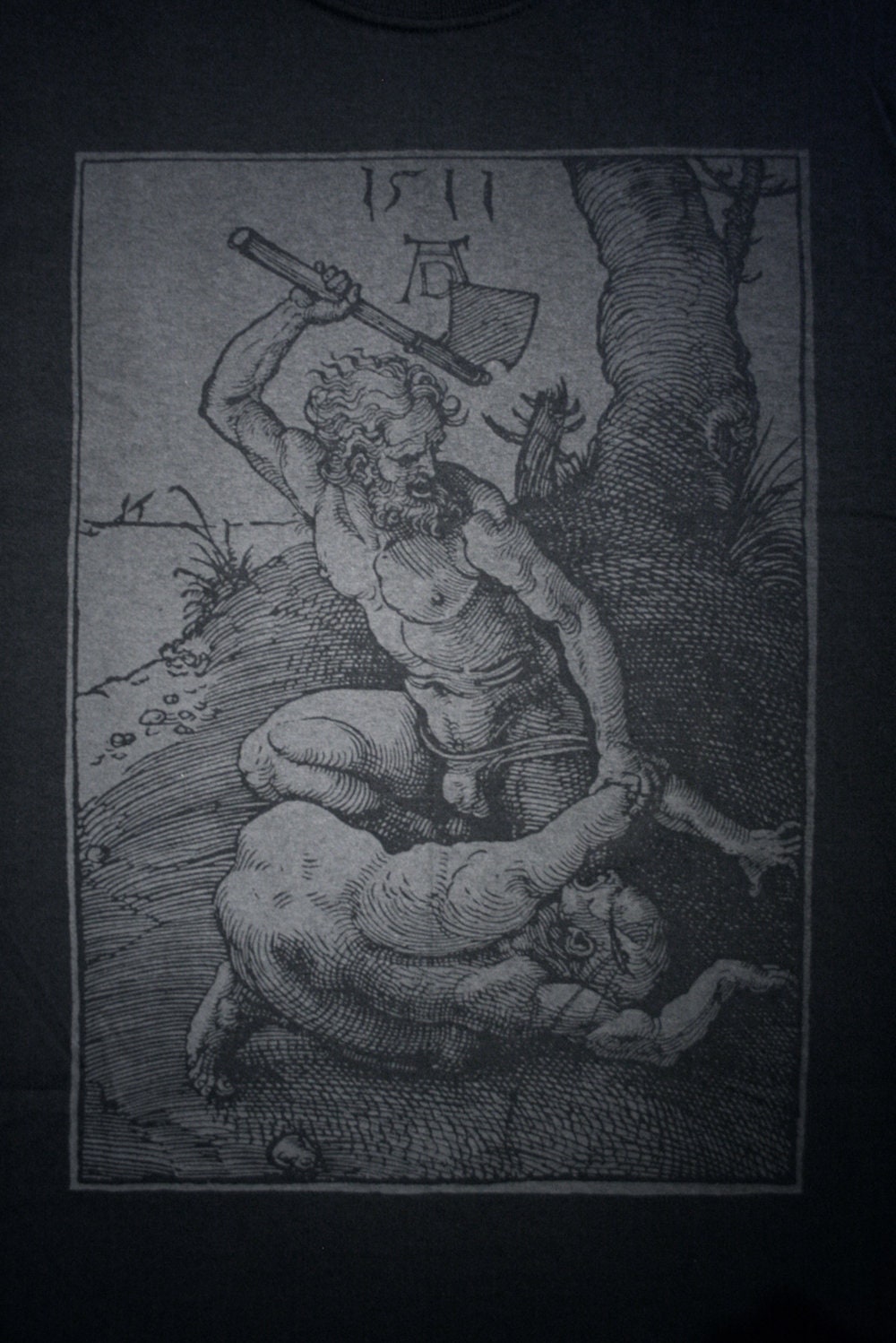 Cain and Abel, woodcut illustration by Albrecht Dürer - T-shirt