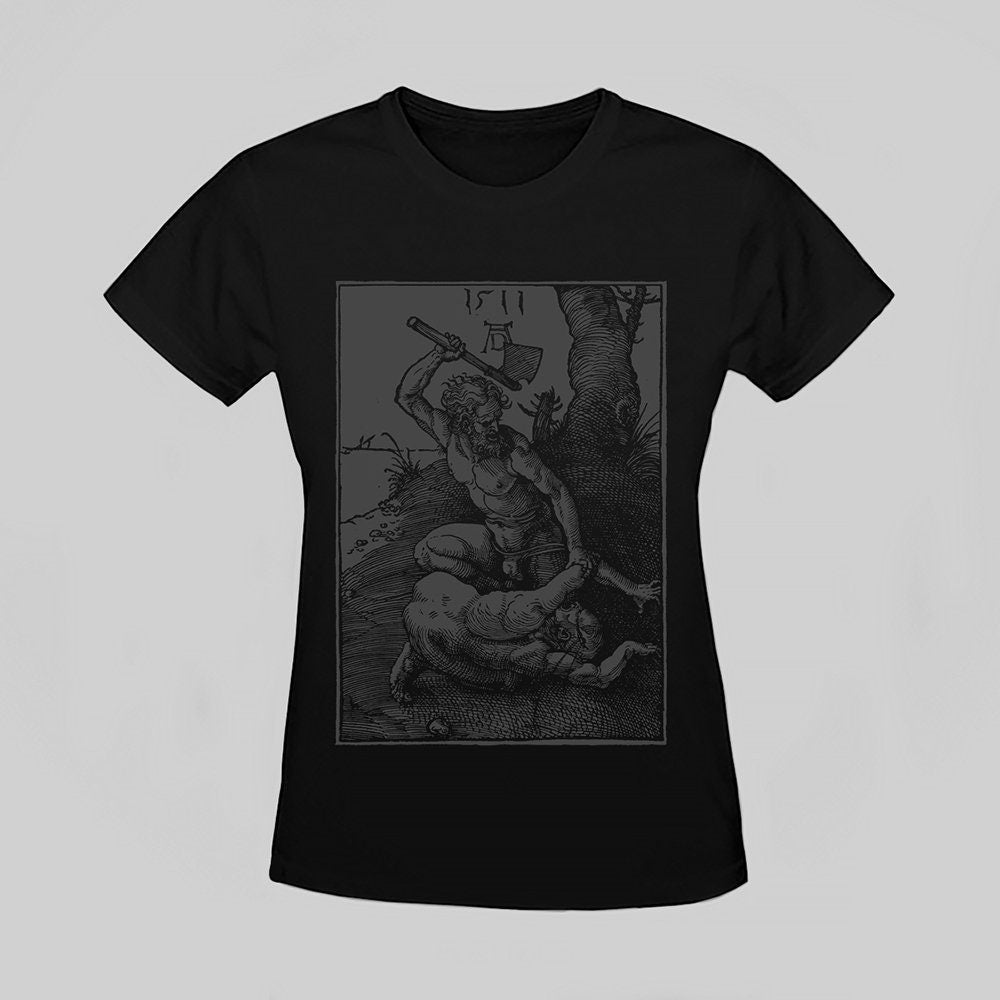 Cain and Abel, woodcut illustration by Albrecht Dürer - T-shirt female fitted