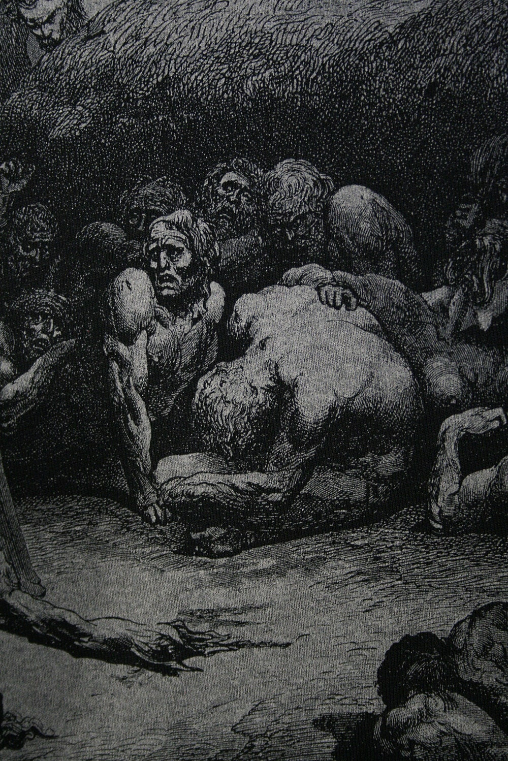 Decapitated man, Bertram De Born / dantes Inferno, Divine Comedy, Gustave Dore illustration - T-shirt female fitted