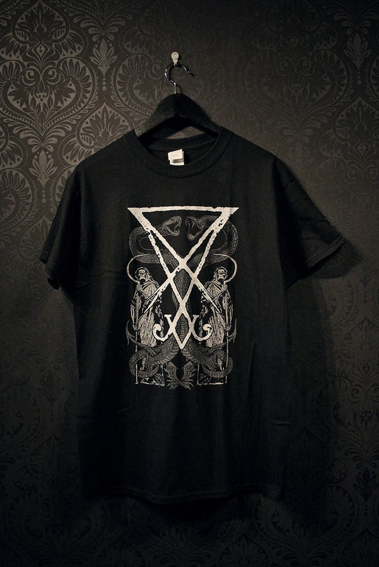Lucifer seal and the 2 headed serpent - T-shirt