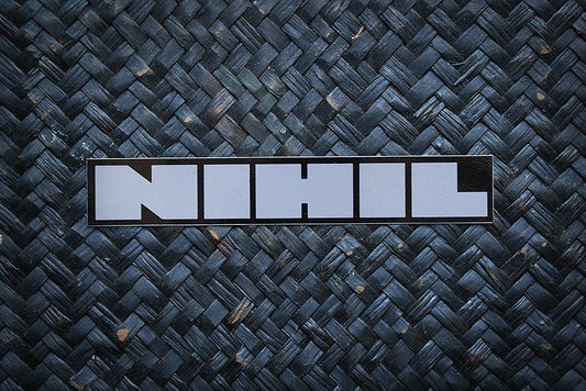 NIHIL - vinyl STICKER