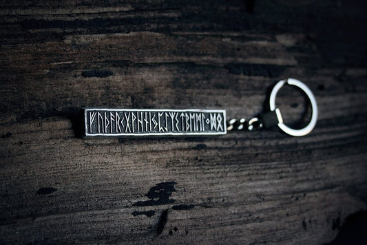Elder futhark bottle opener, key chain - Bottle opener