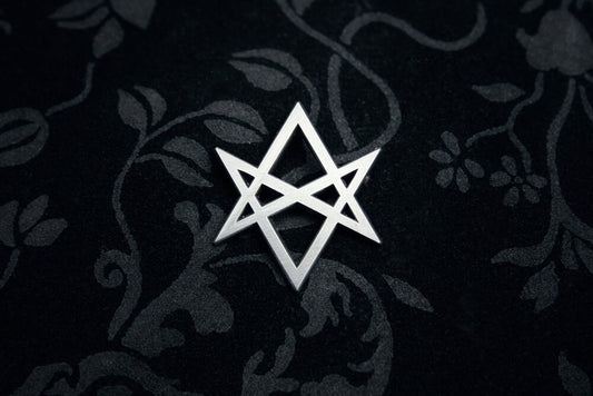 Unicursal Hexagram, large version - PIN