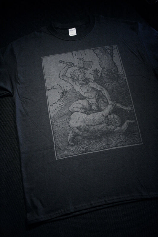 Cain and Abel, woodcut illustration by Albrecht Dürer - T-shirt