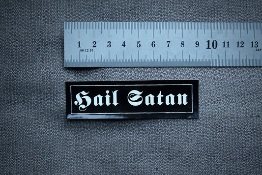 Hail Satan small version - vinyl STICKER