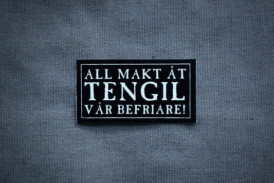 Tengil, all makt åt Tengil vår befriare, The Brothers Lionheart - vinyl STICKER