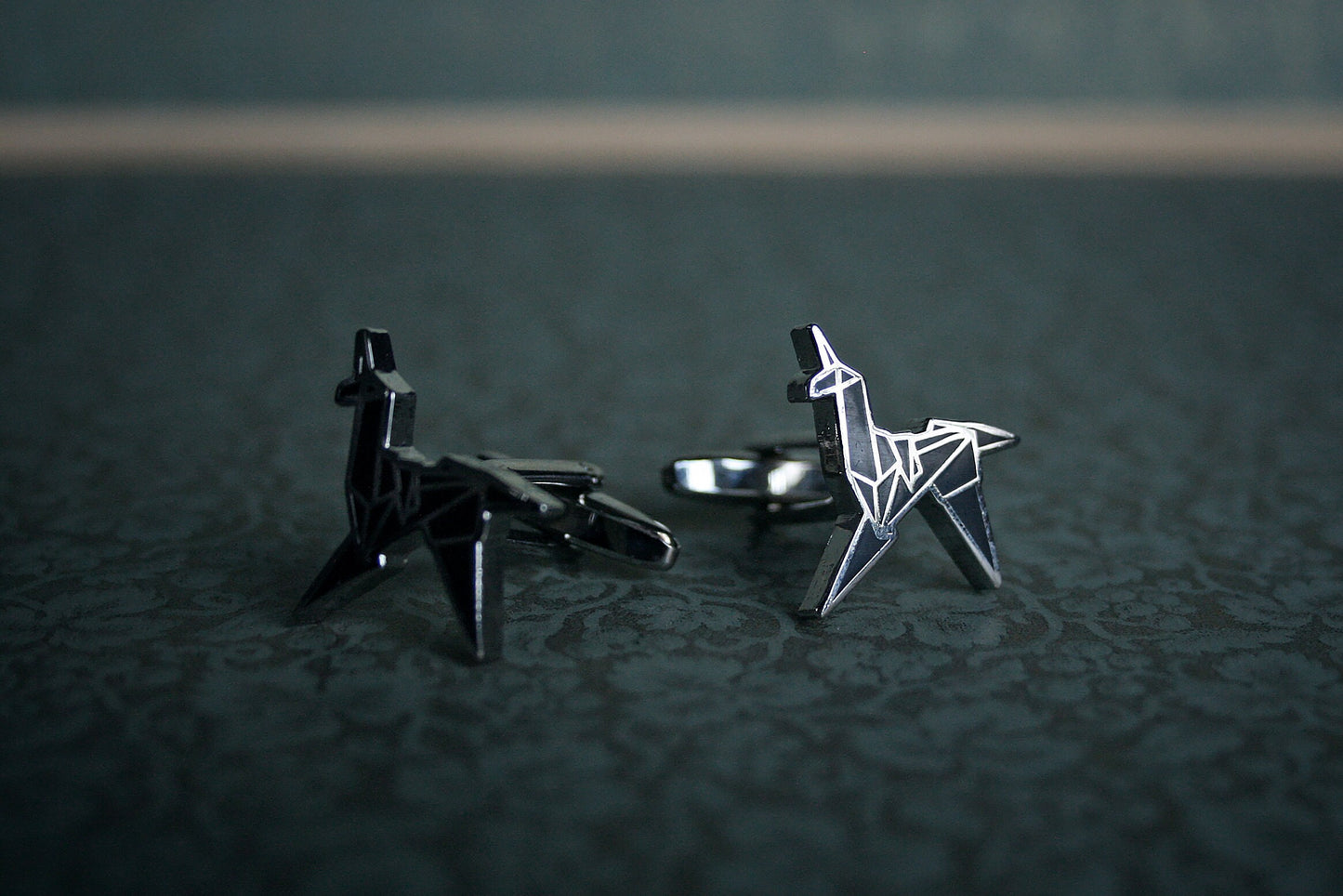 Origami Unicorn - Cufflinks