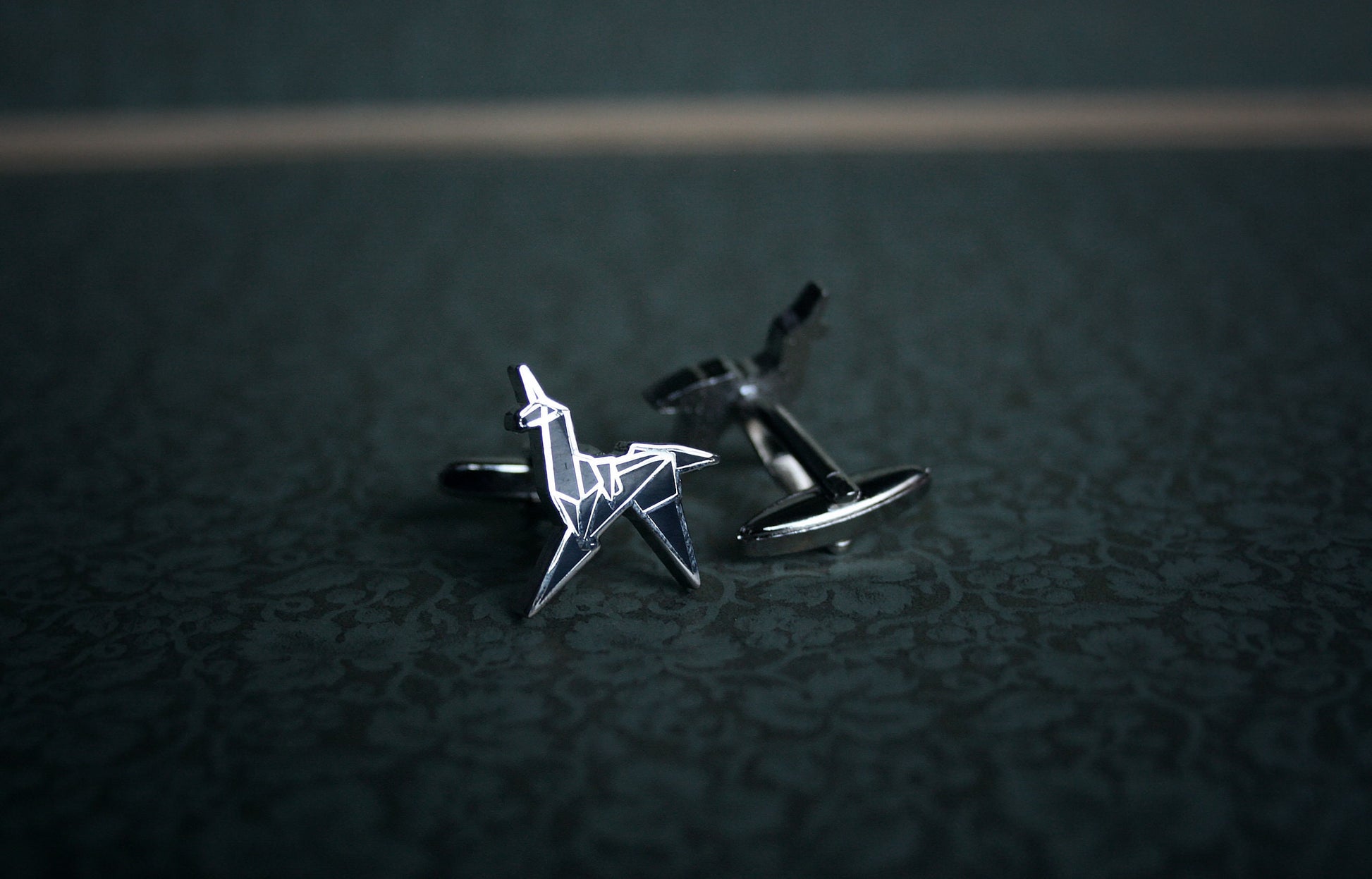 Origami Unicorn - Cufflinks