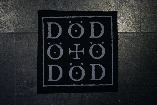 DÖD, Death palindrome - BACK PATCH