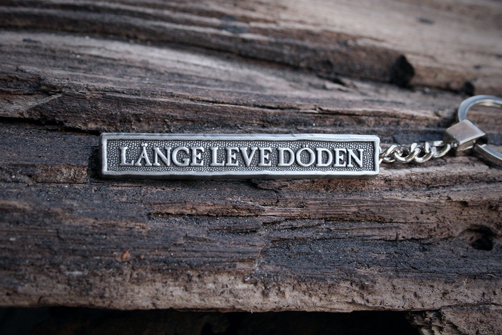 Länge leve döden (Long live death) bottle opener, key chain - Bottle opener