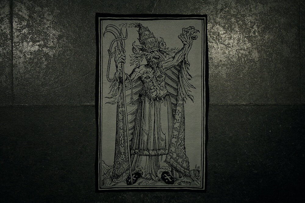 The Papist Devil, Ego sum Papa - BACK PATCH