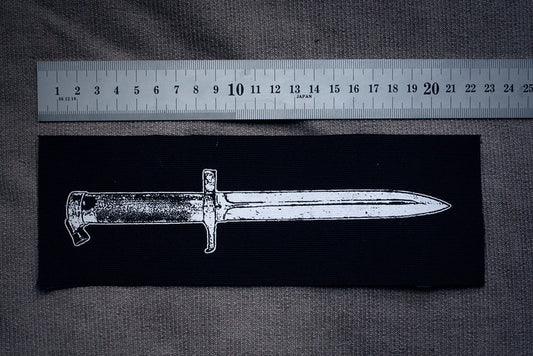 Swedish bayonet M/96 - screen printed PATCH