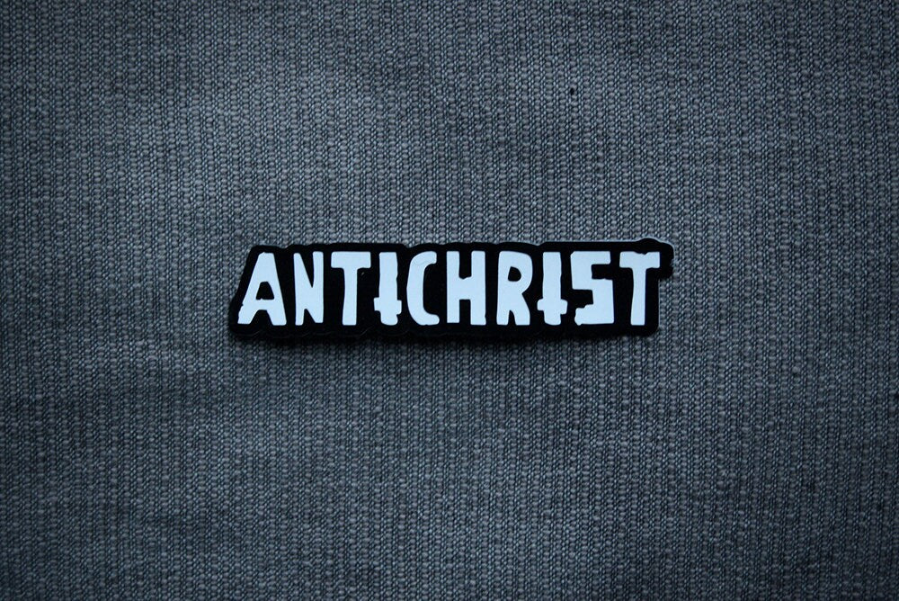 Antichrist - vinyl STICKER
