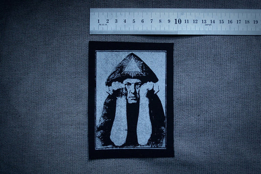 Aleister Crowley - screen printed PATCH