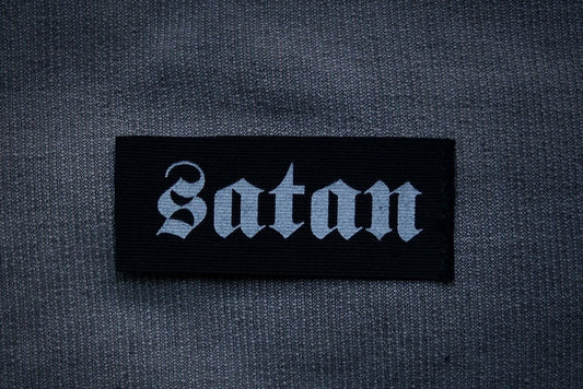 SATAN - screen printed PATCH