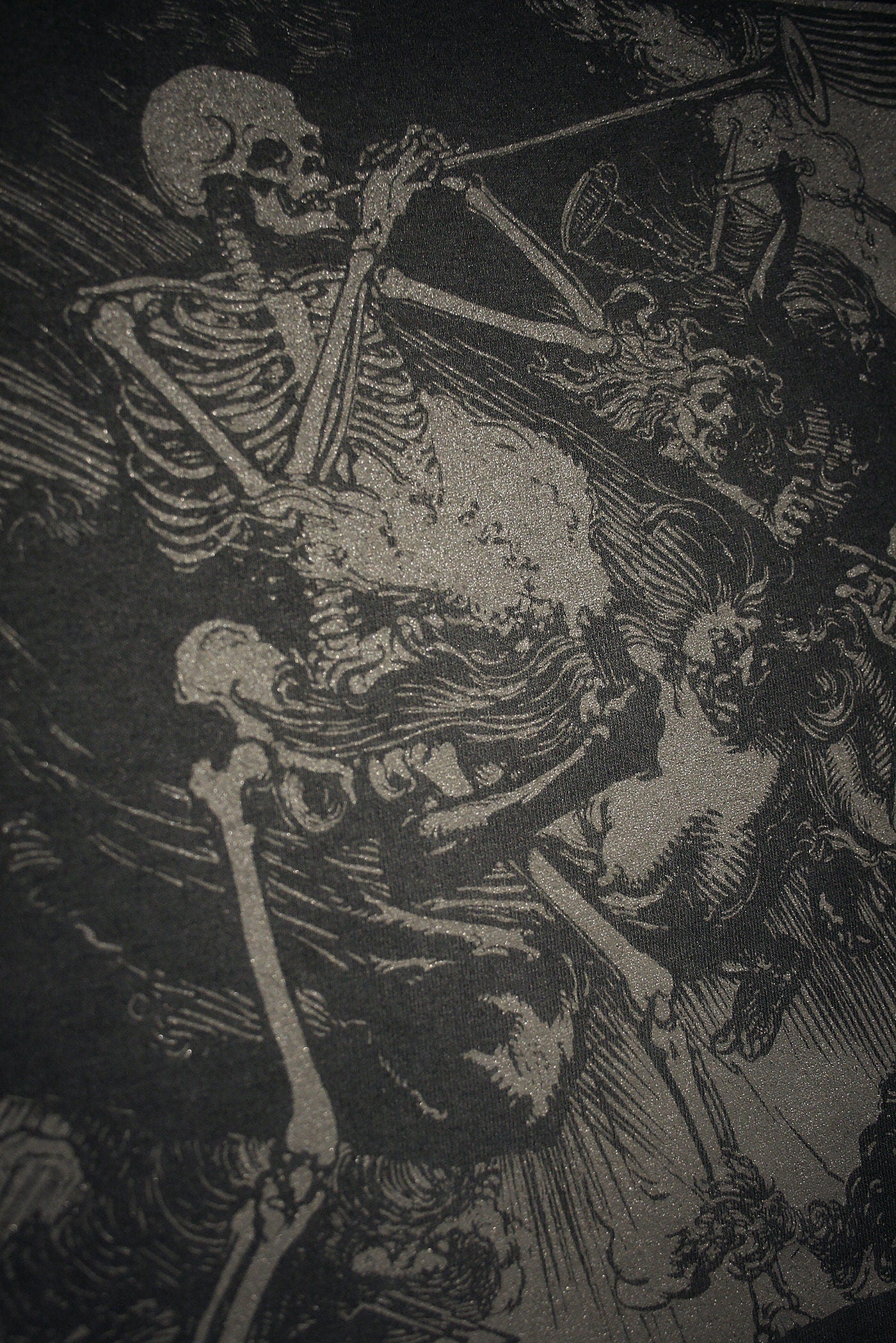 Death and Passions Descend upon the World, Auguste Louis Lepère Illustration - T-shirt female fitted