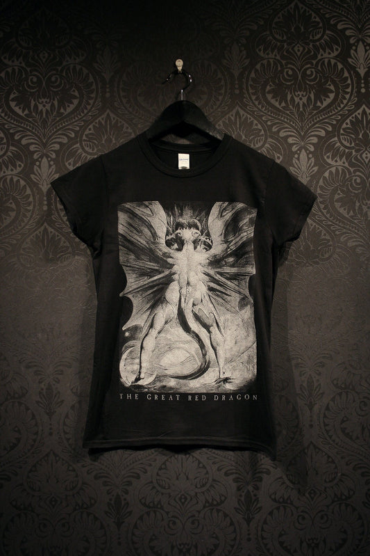 The Great Red Dragon by William Blake - T-shirt female fitted