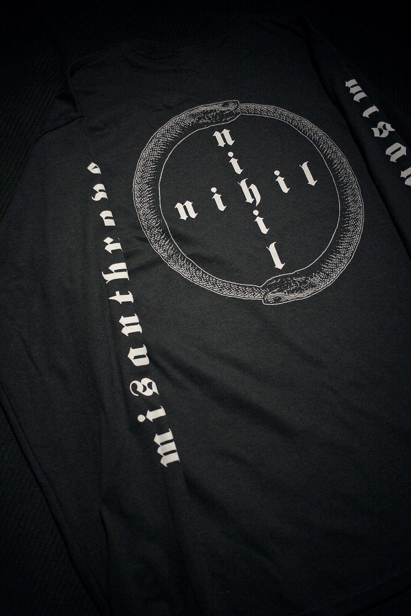 MISANTHROPE, nihil nihil nihil - Longsleeve