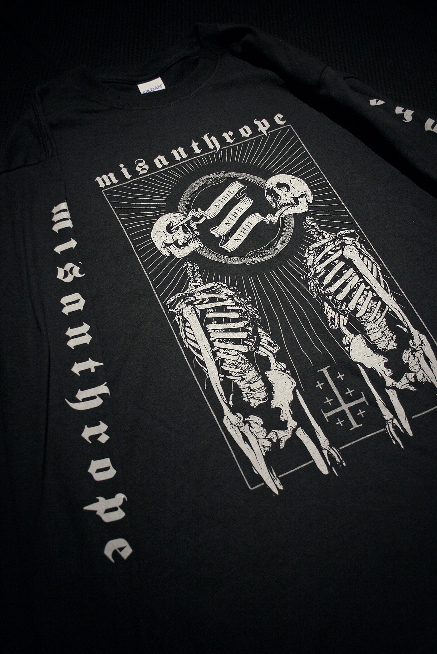 MISANTHROPE, nihil nihil nihil - Longsleeve