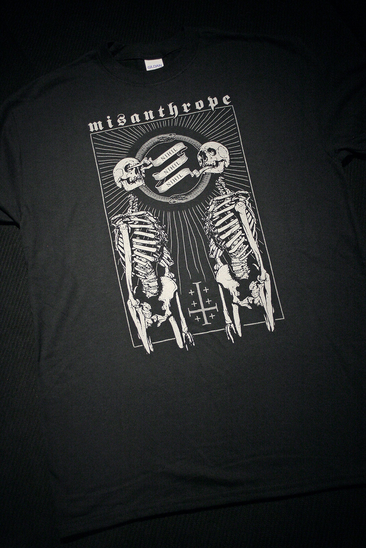 Misanthrope, nihil nihil nihil - T-shirt