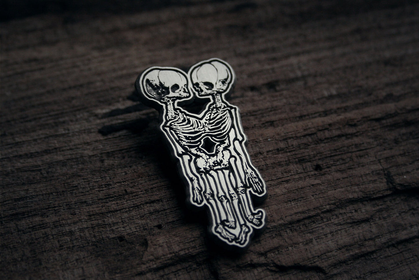 Siamese skeleton, freak, oddities baby - PIN