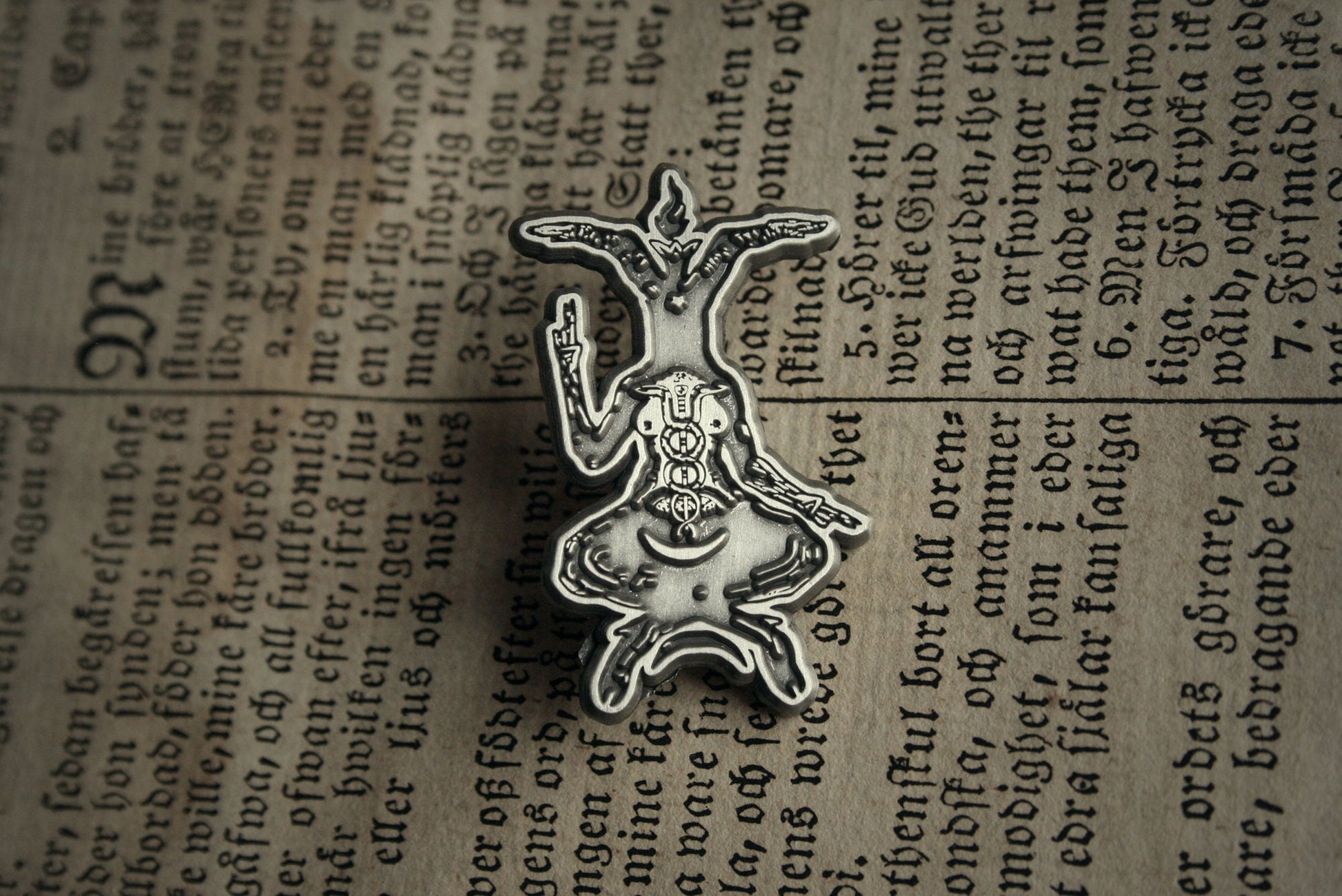 Baphomet, Satan, Baffometti - PIN