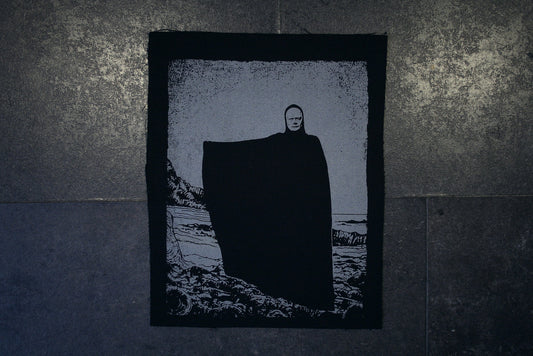 DEATH, Döden, seventh seal, sjunde inseglet  - BACK PATCH