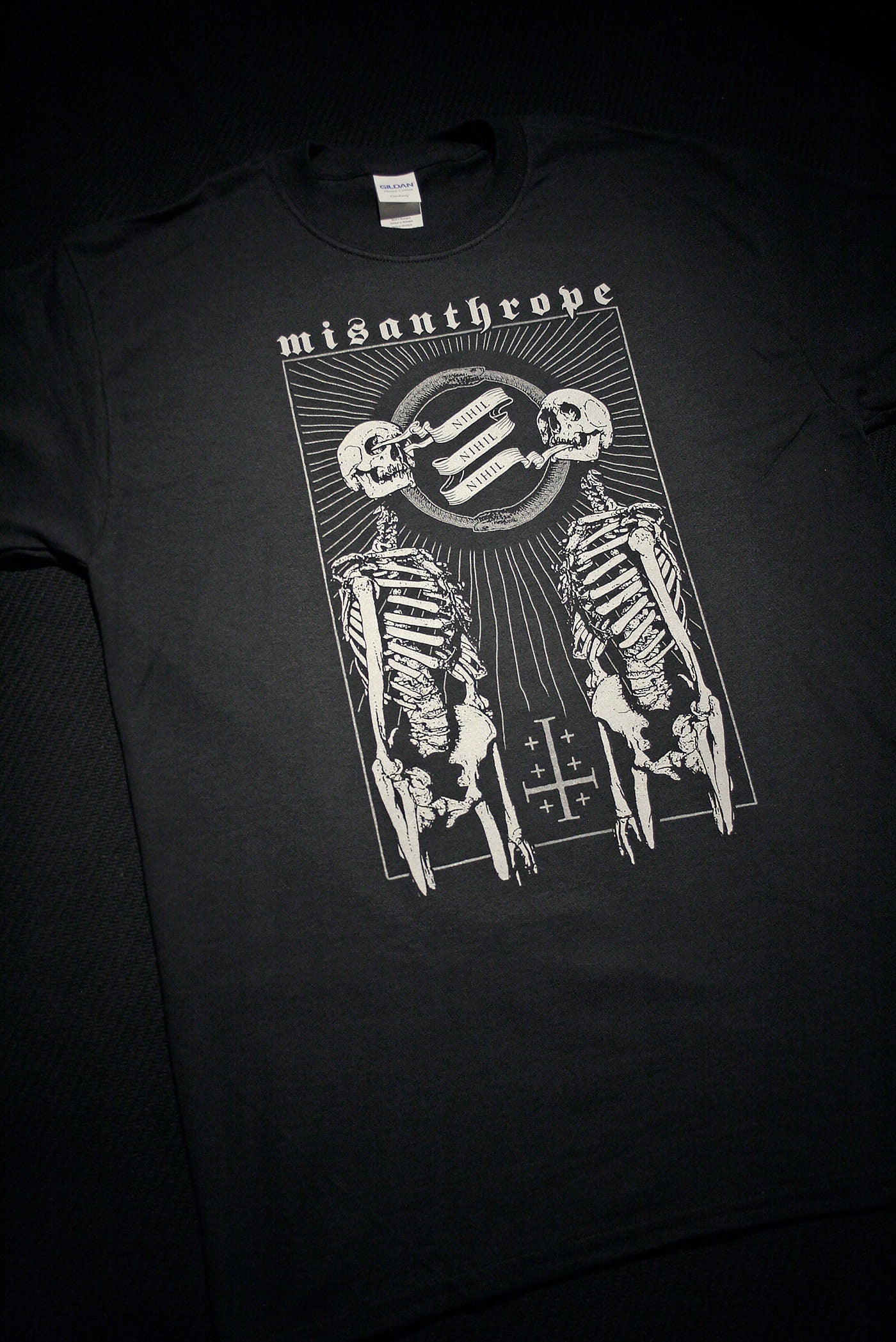 Misanthrope, nihil nihil nihil - T-shirt