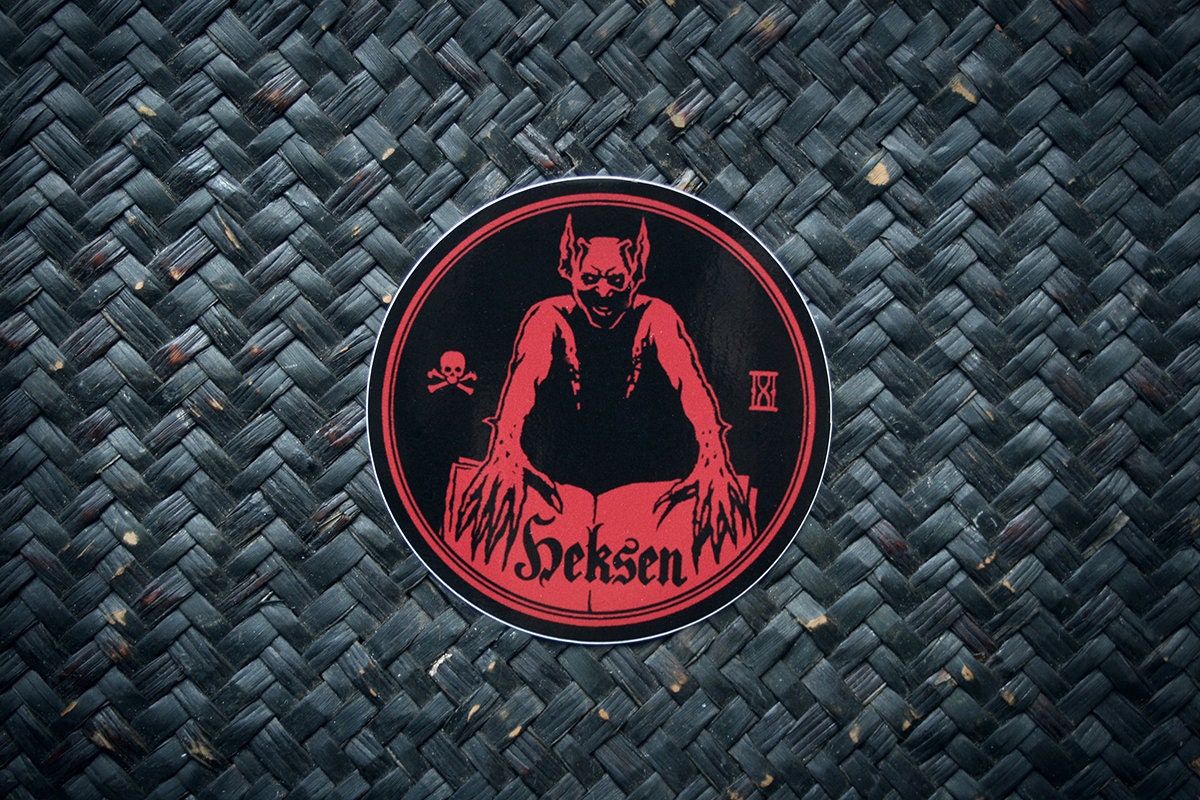 Heksen - vinyl STICKER