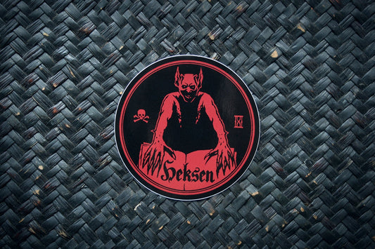 Heksen - vinyl STICKER