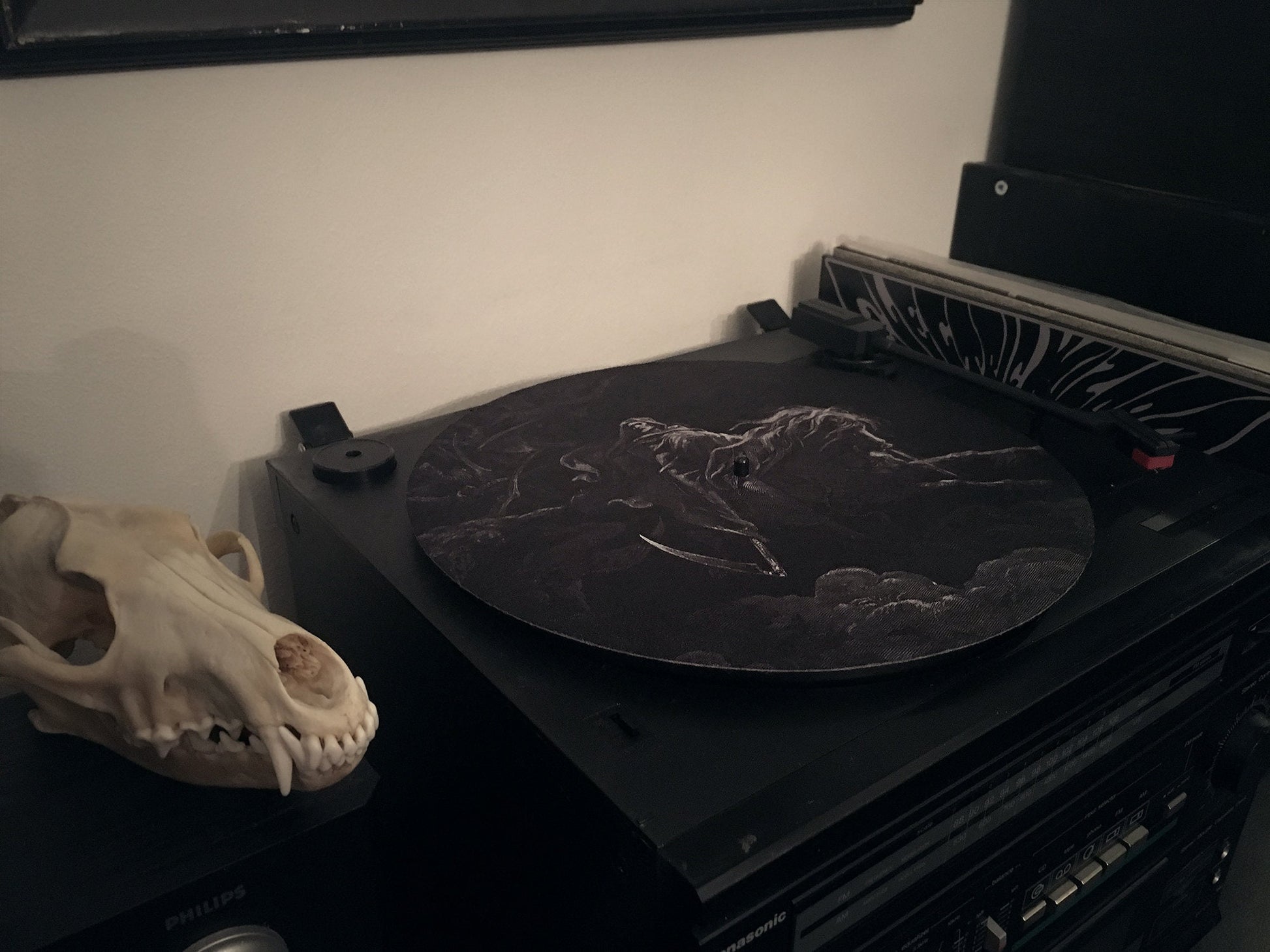 Death rides, Doré print - TURNTABLE SLIPMAT