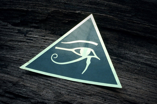 Udjat, eye of Horus, eye of Ra - vinyl STICKER