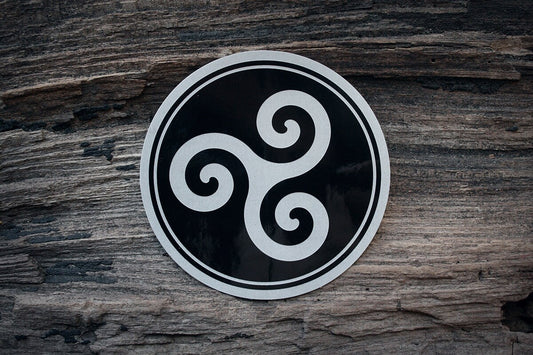 Triskelion, Triskele - vinyl STICKER