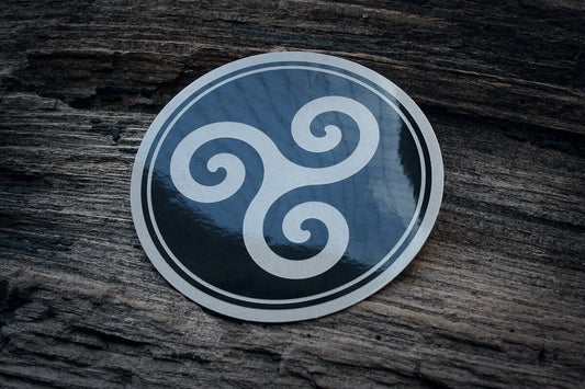 Triskelion, Triskele - vinyl STICKER