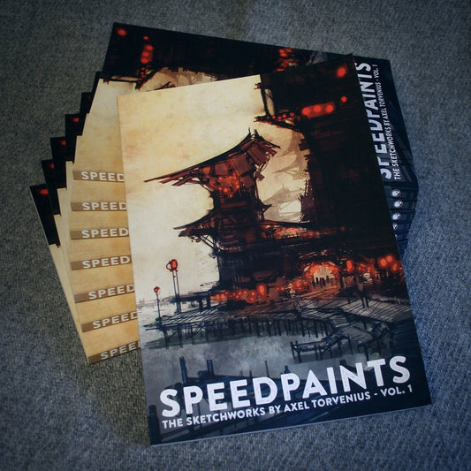 Speedpaints, the sketchworks by Axel Torvenius vol 1 - BOOK