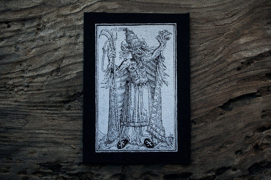 The Papist Devil, Ego sum Papa - screen printed PATCH