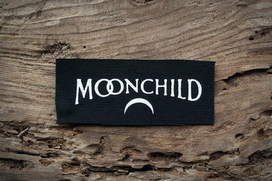 Moonchild - screen printed PATCH