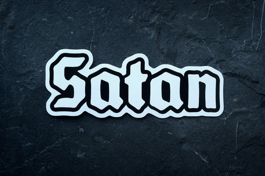 Satan - vinyl STICKER