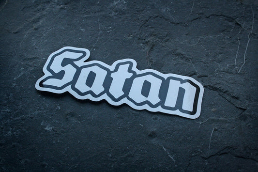 Satan - vinyl STICKER