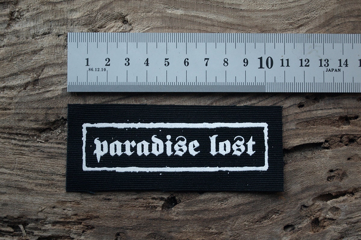 Paradise Lost - screen printed PATCH