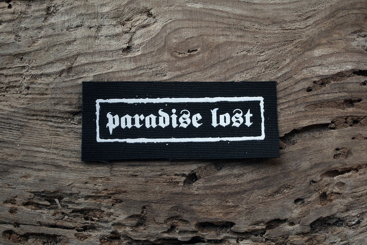 Paradise Lost - screen printed PATCH