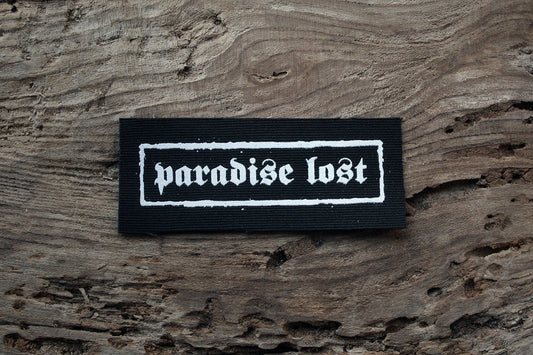 Paradise Lost - screen printed PATCH