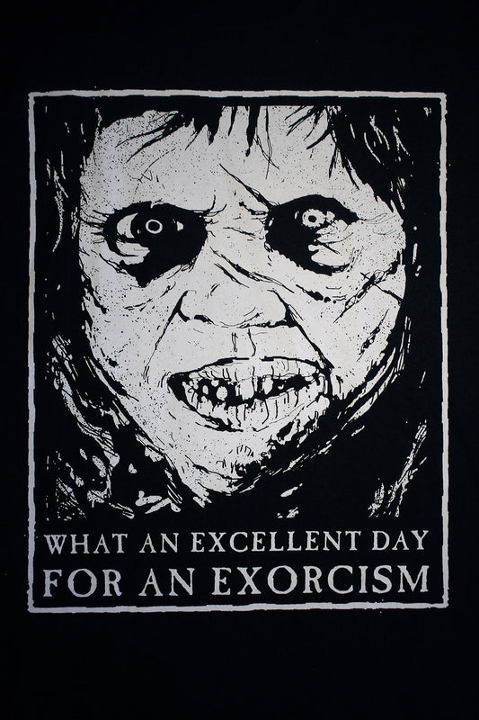 Exorcism, what an excellent day - T-shirt female fitted