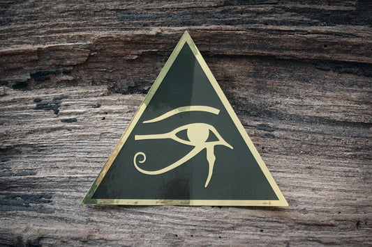 Udjat, eye of Horus, eye of Ra - vinyl STICKER