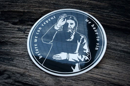 Rasputin - vinyl STICKER