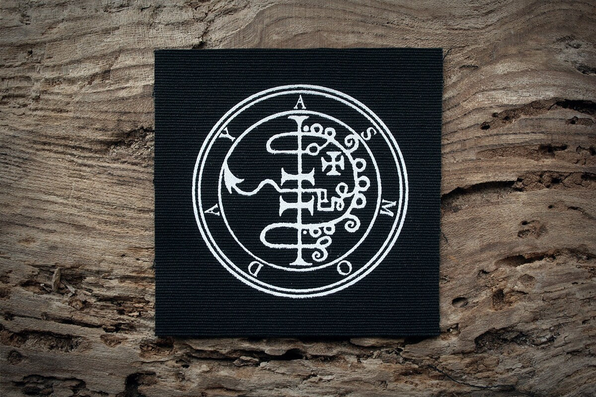 Asmodeus, Asmoday, King of the Nine Hells - screen printed PATCH